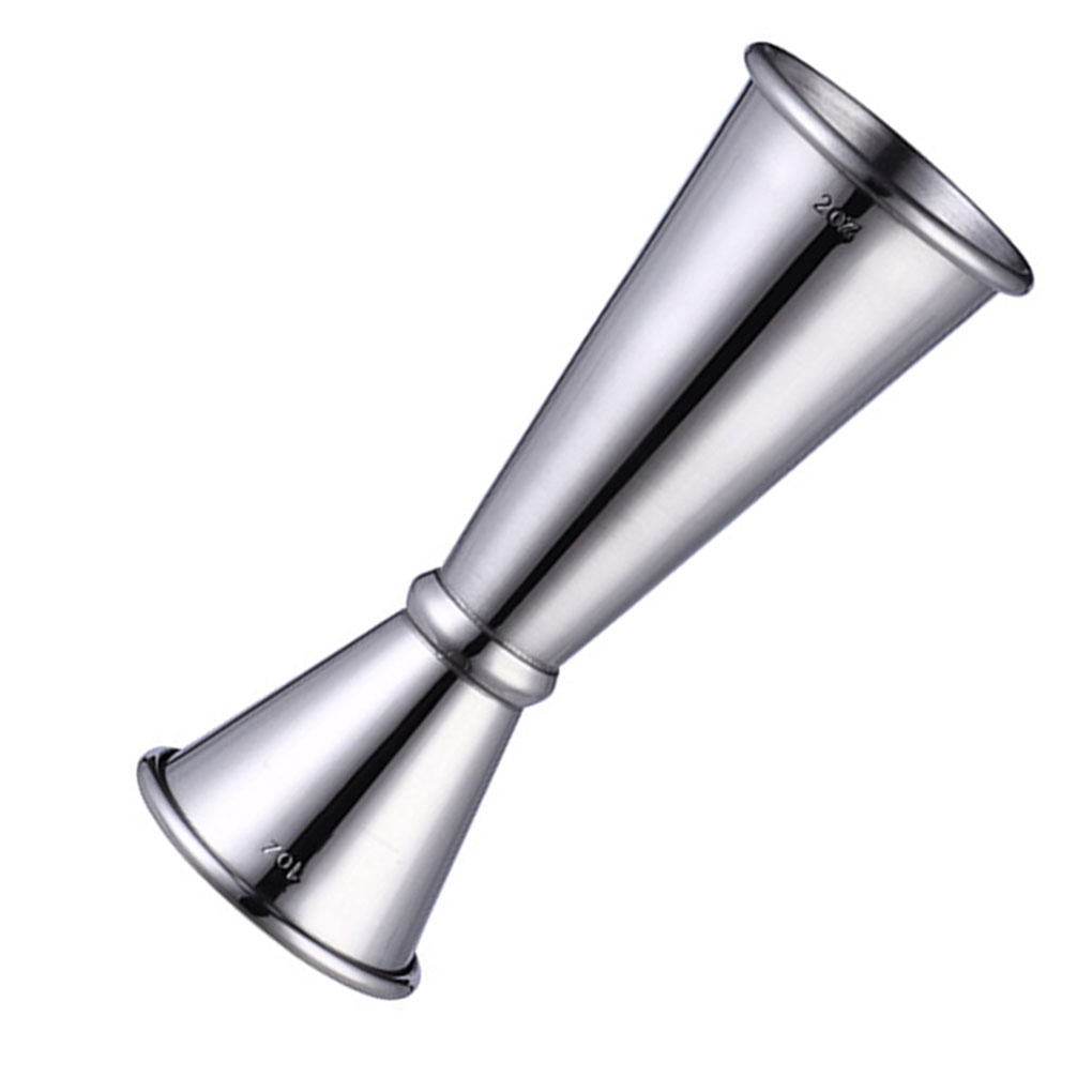Cốc đong thép không gỉ lắc kép 30ml/ 60ml dành cho làm đồ uống trong nhà bếp và quán bar