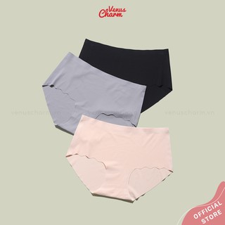 Quần lót nữ thun lạnh không viền ôm mông siêu nhẹ venuscharm 3588 dáng basic dễn phối đồ