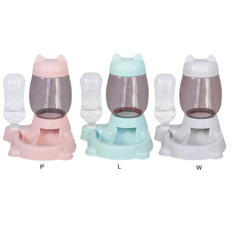 Khay đựng thức ăn tự động cho thú cưng, dung tích lớn có thể dùng được cả tuần, cho ăn tự động tiện lợi và nhanh chóng