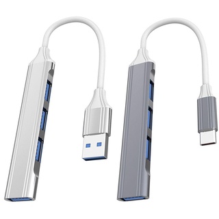 GFNET Bộ chia USB C HUB Bộ chuyển đổi OTG tốc độ cao Điện thoại di động Bộ mở rộng USB 3.0 cho Dell