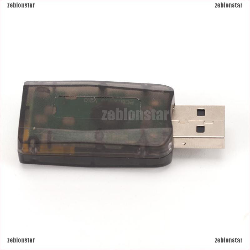 ❤Cáp Chuyển Đổi Âm Thanh USB 5.1 Sang 3.5mm Chất Lượng Cao