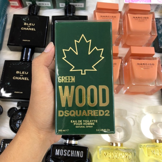 Nước Hoa Nam DSQUARED2 Green Wood 100ml