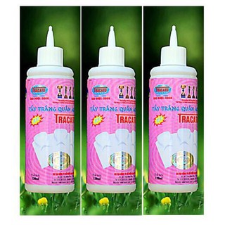 Dung dịch tẩy trắng, tẩy mốc quần áo đa năng tracatu 120ml h2.68store