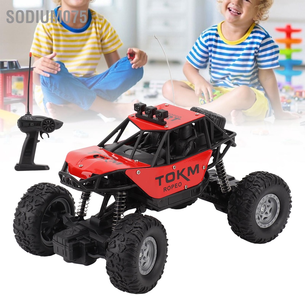 Có thể bán buôn Xe điều khiển từ xa tải có thể sạc lại đồ chơi xe tốc độ cao cho trẻ em trai Sodium075 Hàng giao ngay