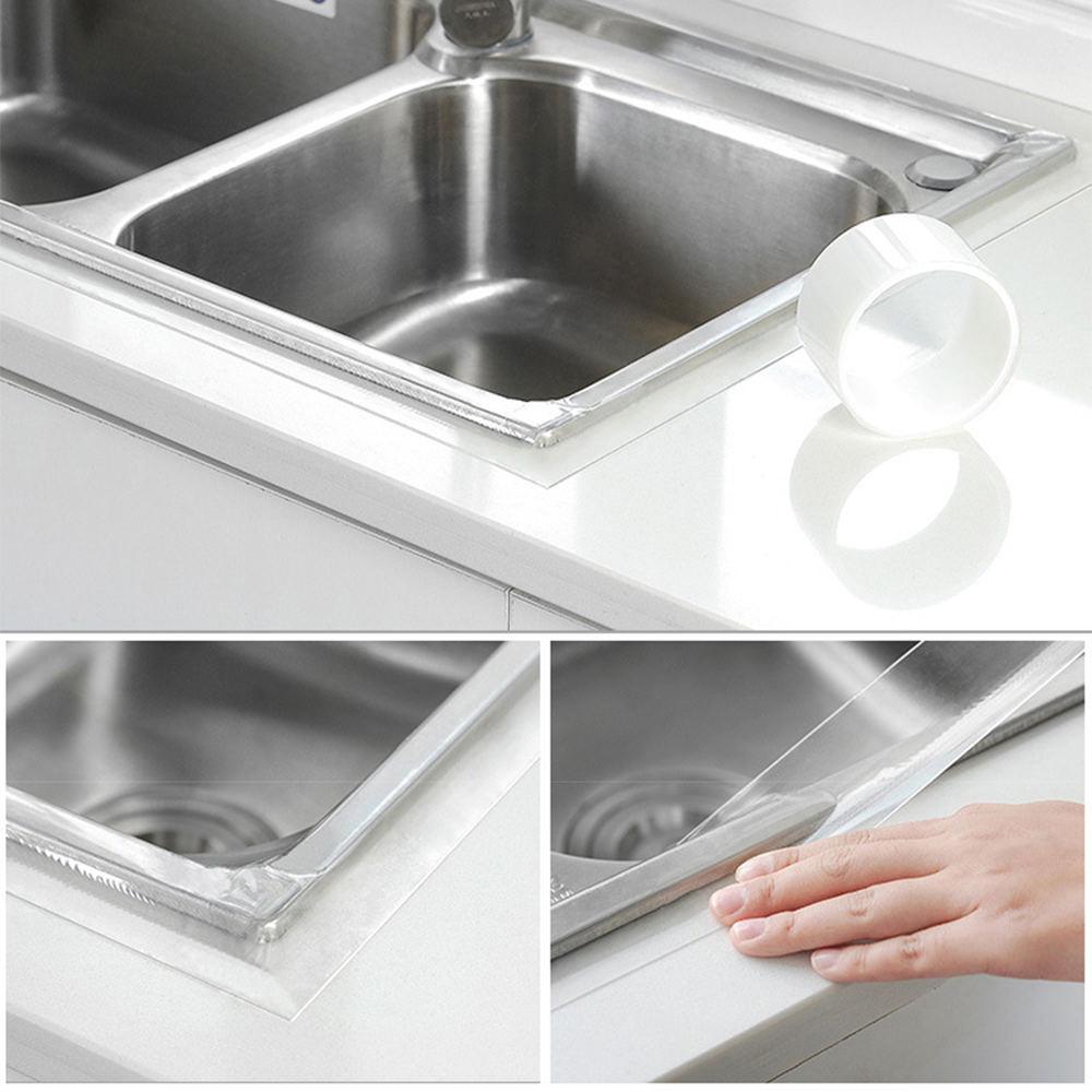 3M Waterproof Mildew Tape Sealing Strip Self Adhesive Kitchen Bath Wall Caulk