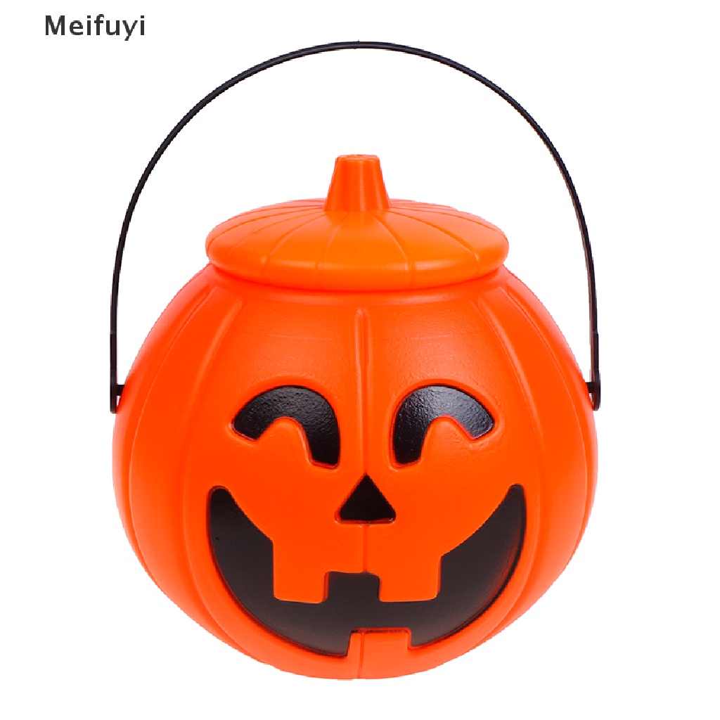 Xô Nhựa Đựng Bí Ngô Trang Trí Halloween