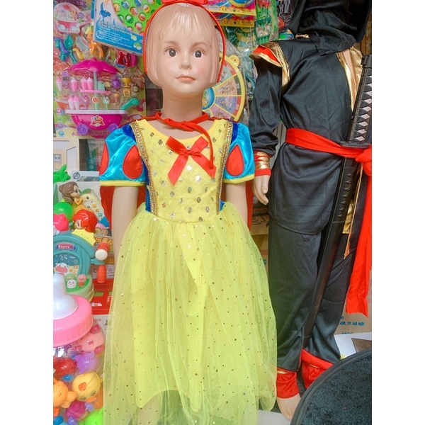 Bộ hoá trang haloween công chúa bạch tuyết