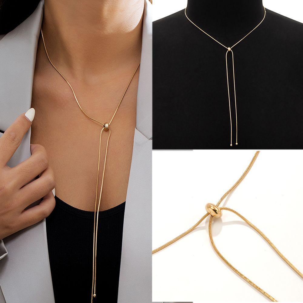 DIACHAVN 1 Vòng Cổ Choker Dây Đồng Đính Bóng Lông Tua Rua