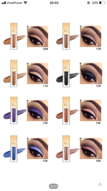 Nhũ mắt Pudaier Glittering Eye Shadow | BigBuy360 - bigbuy360.vn