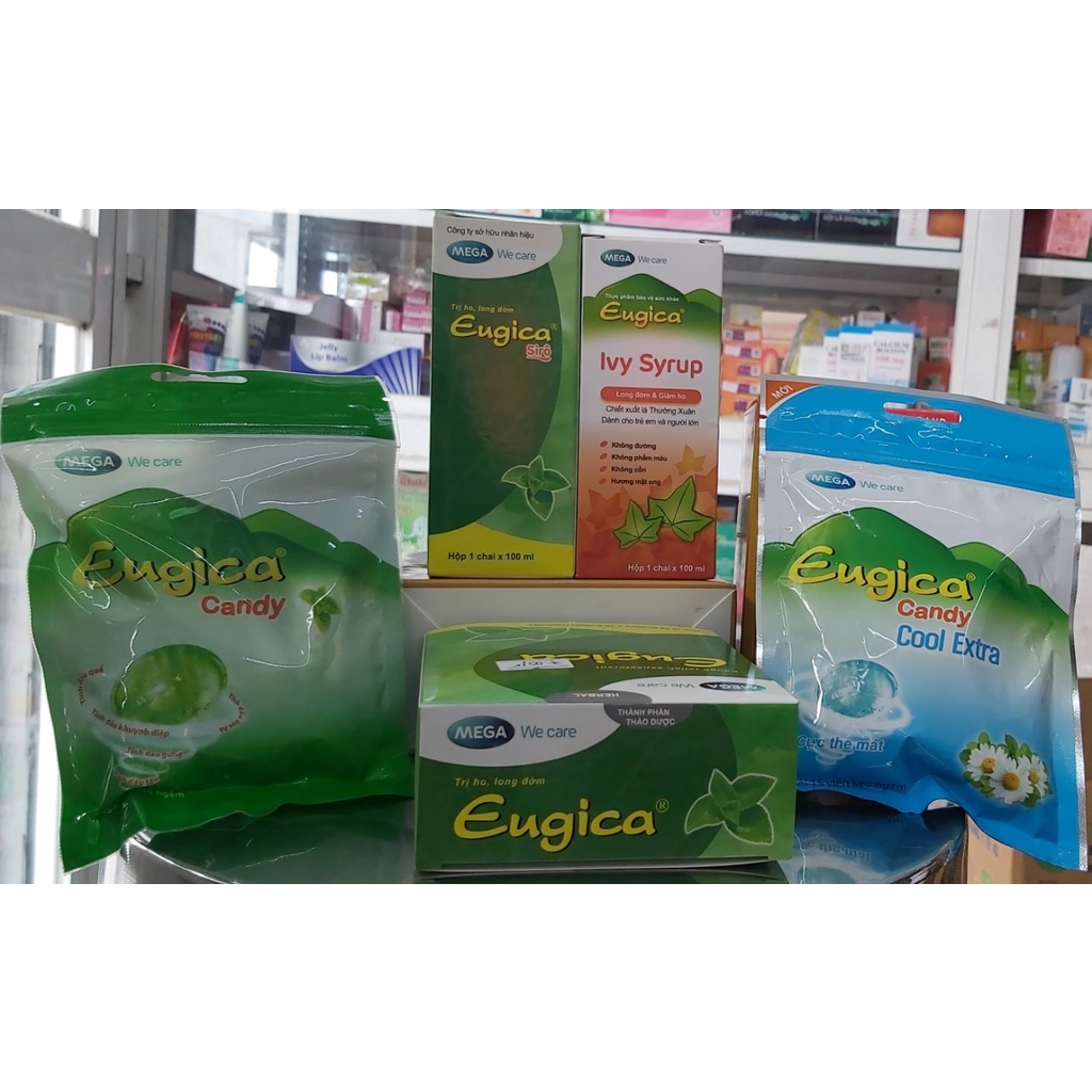 Kẹo ngậm/ Siro/ Viên uống Eugica