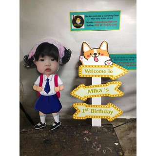Hình chibi trang trí sinh nhật