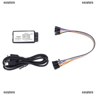 🌸ĐẦY ĐỦ 🌸USB SALEAE 24M 8CH Logic Analyzer 24M 8 Channel FPGA debugging tool With buffer