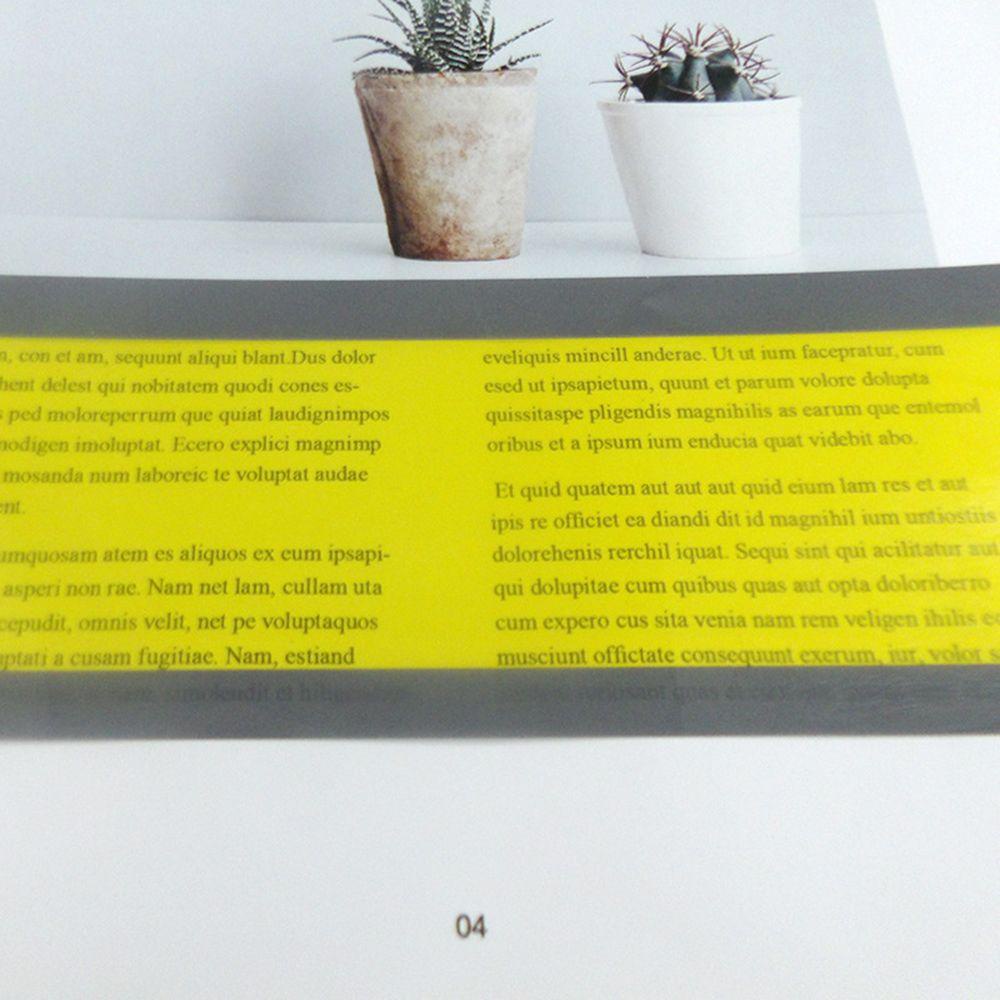 Dải Đọc Sách Bằng PVC Trong Suốt Sáng Tạo Dùng Đánh Dấu Trang Sách