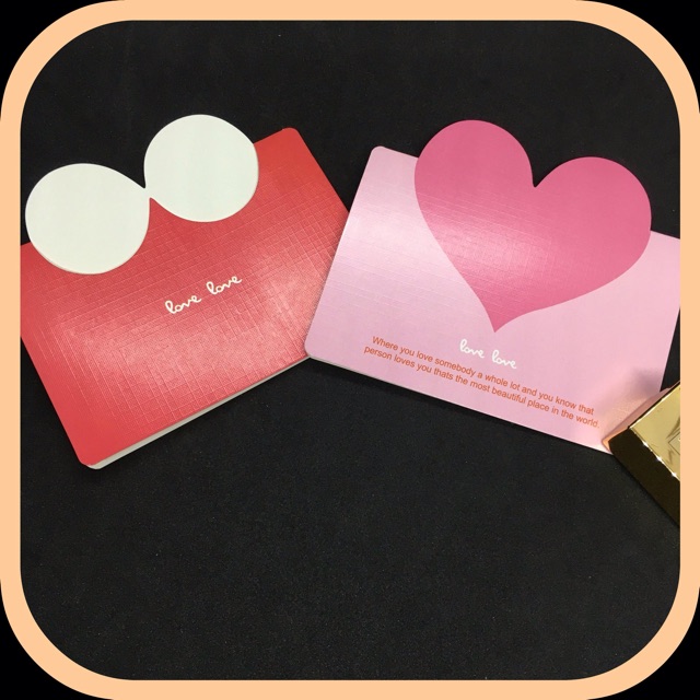 Thiệp gấp hình trái tim nhiều màu dễ thương - Thiệp valentine giá rẻ - tặng bạn rất đẹp