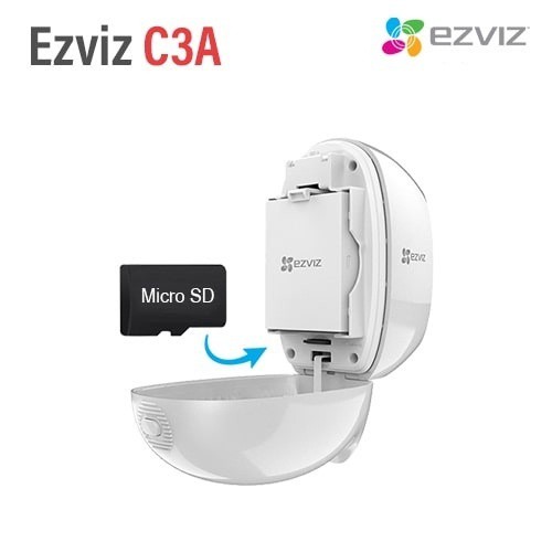 Camera Không Dây EZVIZ C3A sử dụng pin sạc