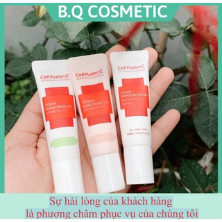 Kem Chống Nắng Cell Fusion Mini (XANH - ĐỎ - HỒNG )