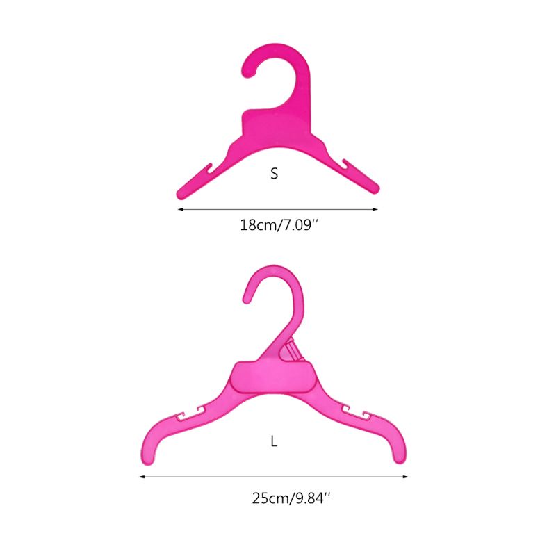 Set 10 Móc Treo Quần Áo Cỡ Nhỏ Tiện Dụng Cho Thú Cưng