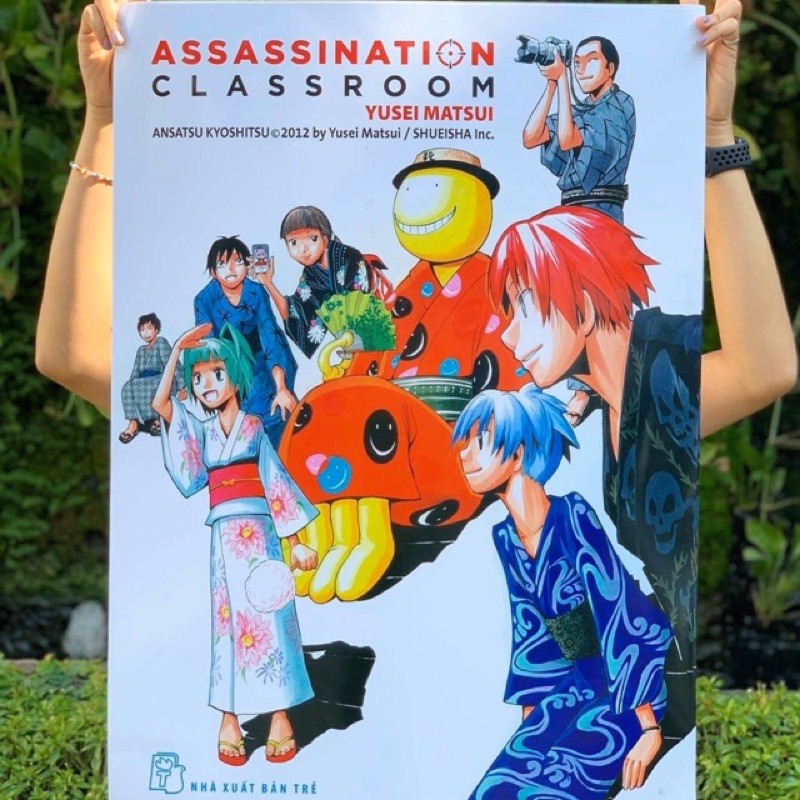 Poster Lớp Học Ám Sát Assassination Classroom tranh treo tường