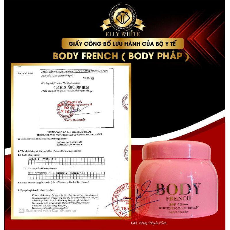 body cấy trắng pháp elly White mua 1 được 2 | BigBuy360 - bigbuy360.vn