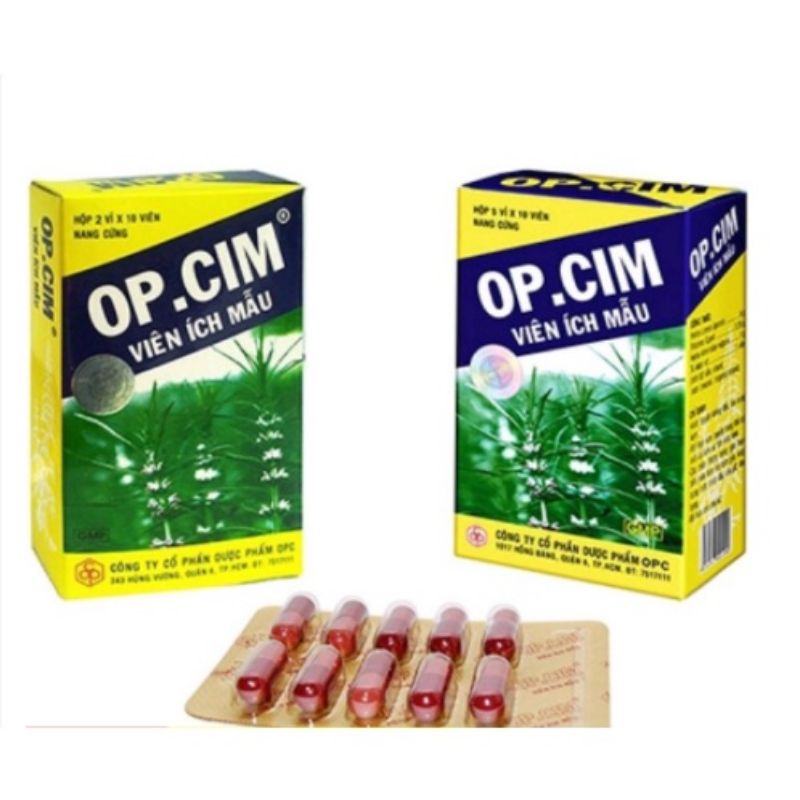 Ích mẫu OPC hỗ trợ điều kinh, bổ huyết, đau bụng kinh