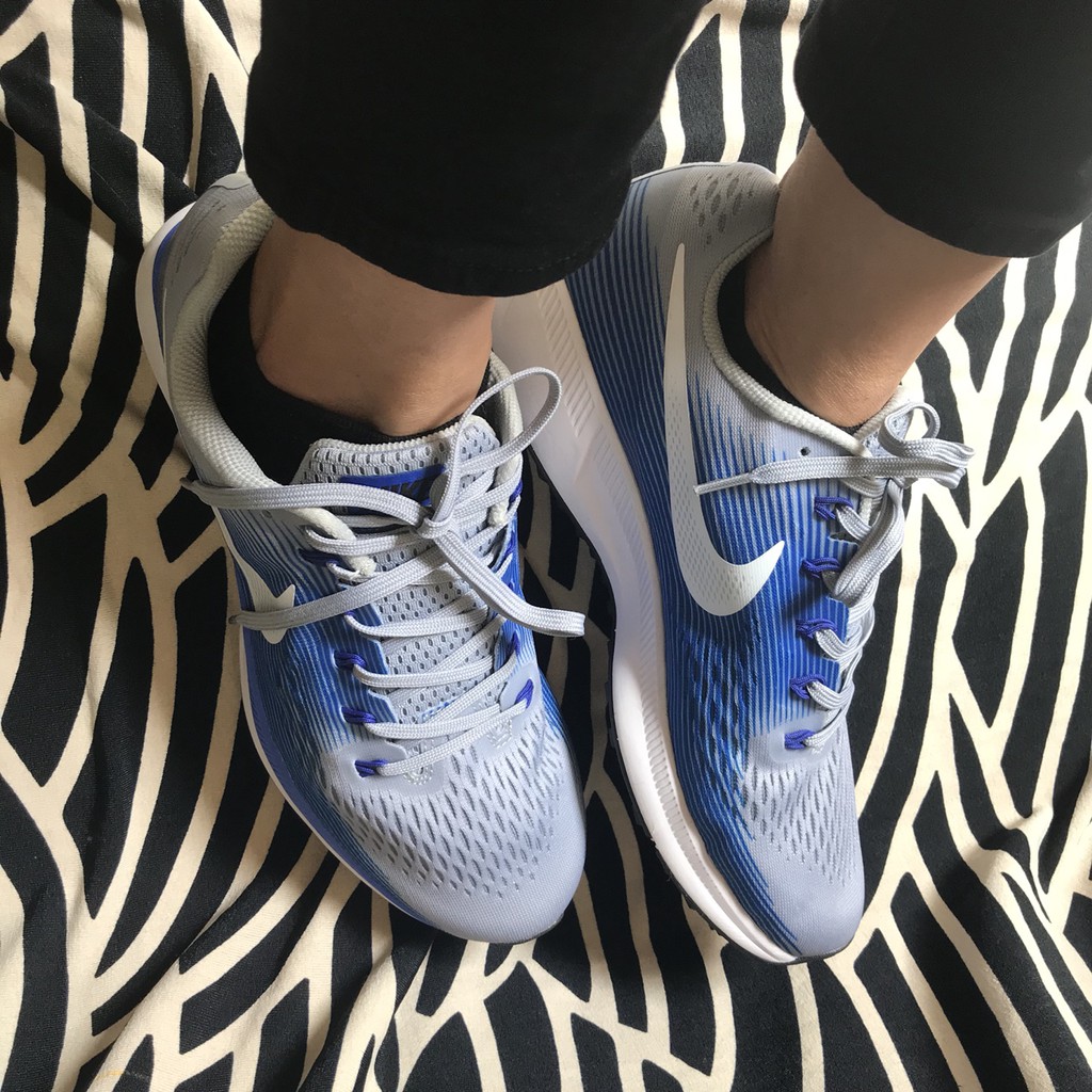 Giày sneaker Nike Zoom Pegasus 34 - Xanh xám