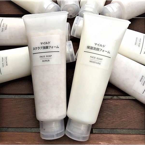 Sữa rửa mặt dịu nhẹ  Muji Nhật Bản cao cấp