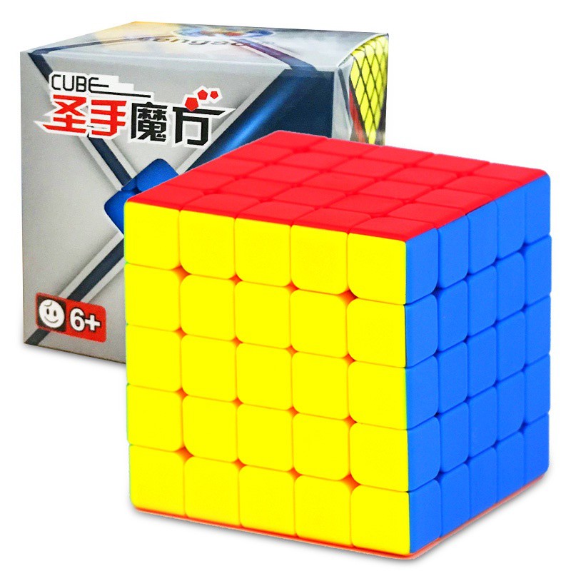 Rubik cube Shengshou 5x5 Xoay Mượt Lõi Cứng Cáp thích hợp dùng trong thi đấu