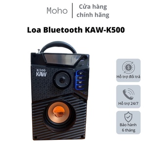 [ TẶNG MIC HÁT] Loa Bluetooth karaoke di động A18 Cao Cấp - Kèm Điều Kiển, Dây Sạc