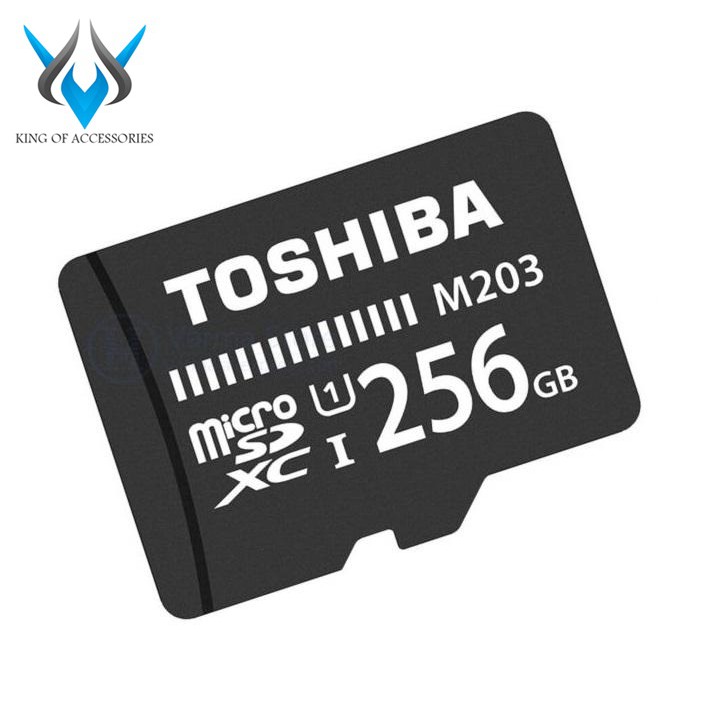 Thẻ nhớ MicroSDXC Toshiba M203 256GB UHS-I U1 100MB/s (Đen) | BigBuy360 - bigbuy360.vn