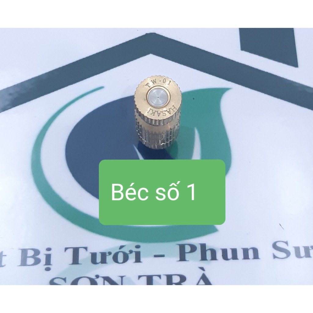 Béc phun sương đồng số 1-2-3 làm mát không khí