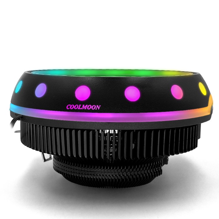 Quạt Tản Nhiệt, Fan CPU Coolmoon UFO X Led RGB - Tự Động Đổi Màu Và Hiệu Ứng #4