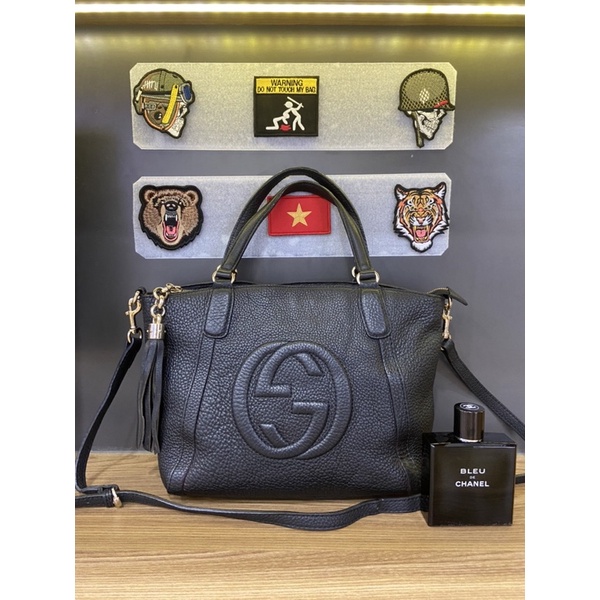 Túi si da thật Gucci