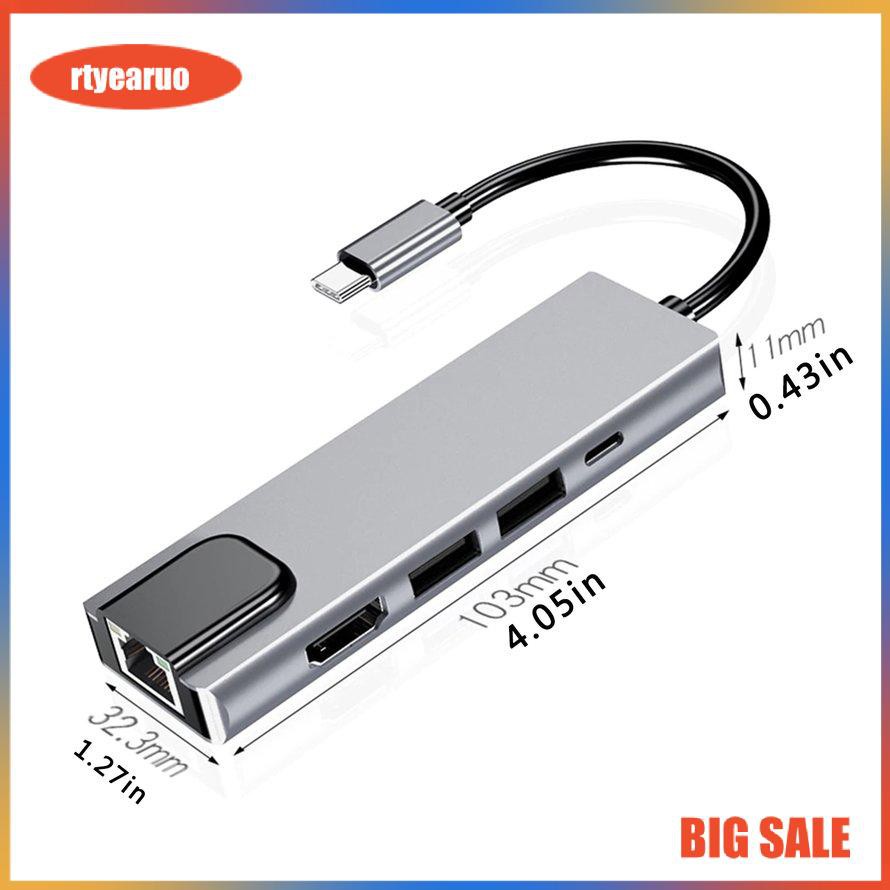 Đế Sạc 4k Hdmi Pd Rj45 Ethernet Lan