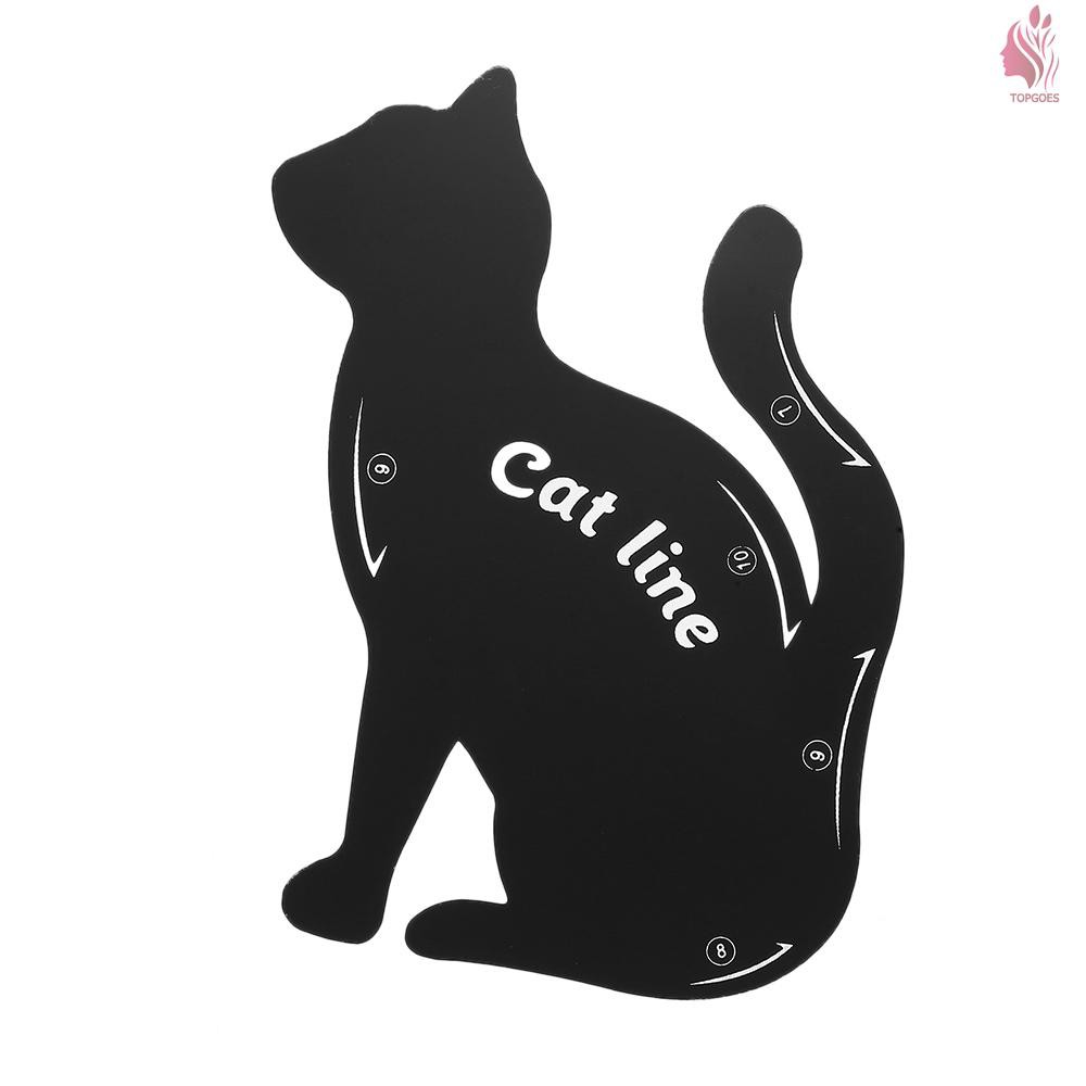 Set 2 Tấm Khuôn Kẻ Mắt Hình Mèo Độc Đáo Tiện Dụng | BigBuy360 - bigbuy360.vn