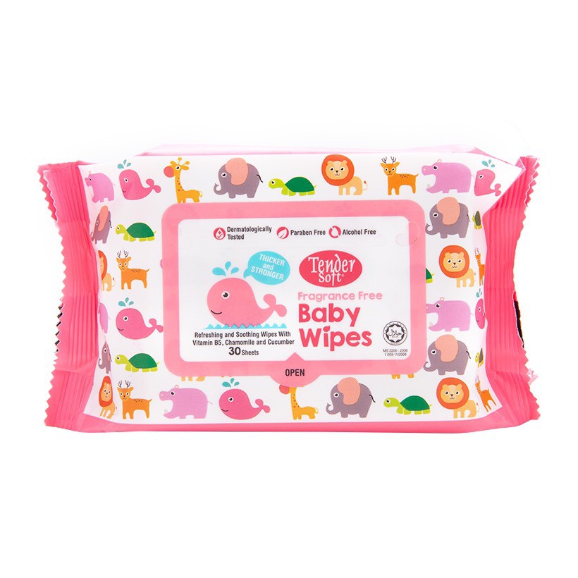 KHĂN ƯỚT TRẺ EM TENDER SOFT BABY WIPES