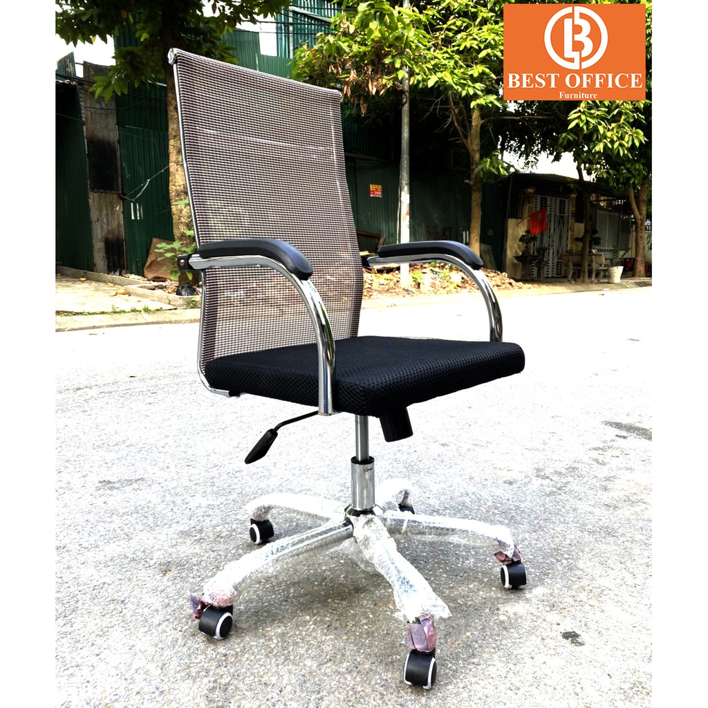 Ghế làm việc lưng lưới - Khung thép siêu bền- Lưng cao - Bảo hành: 12 Tháng | BigBuy360 - bigbuy360.vn
