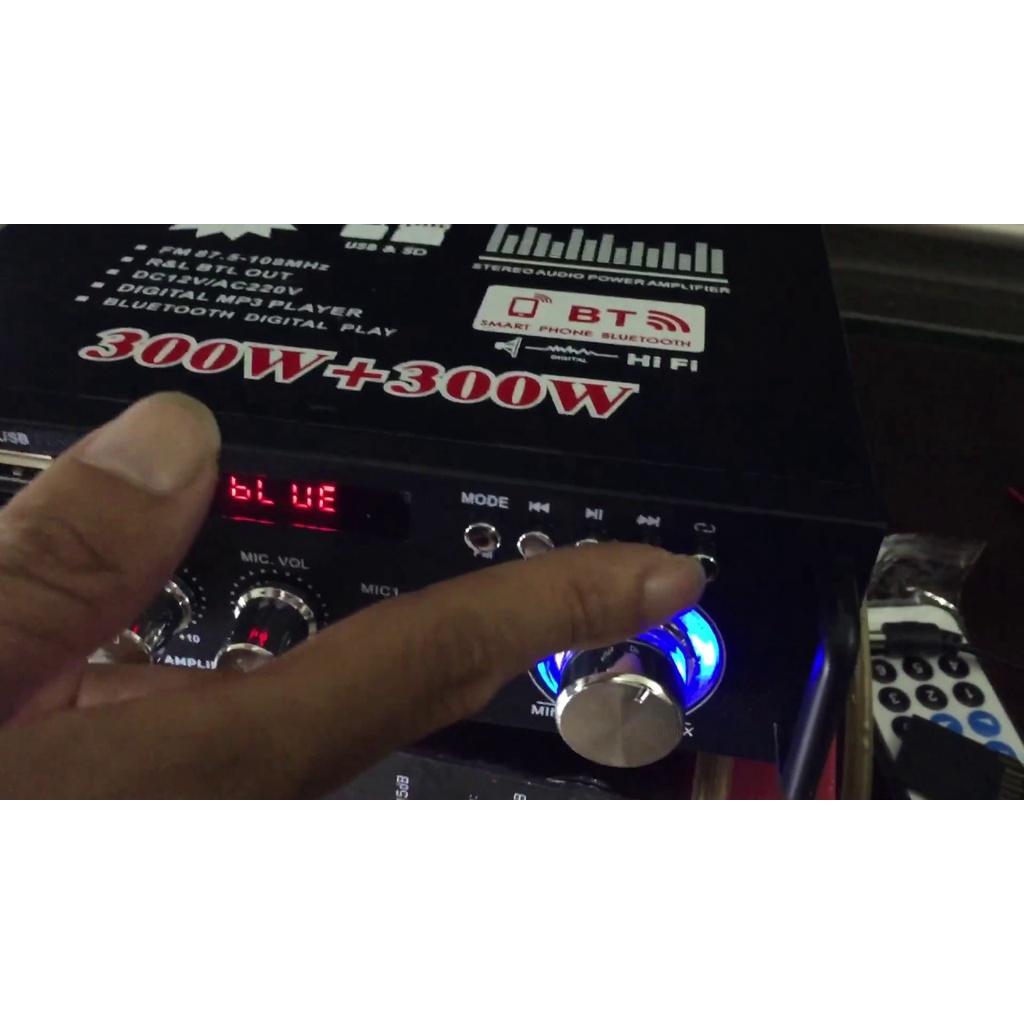 Ampli Mini Karaoke Bluetooth BT-298A  Amly bluetooth karaoke hàng chát lượng bảo hành uy tín