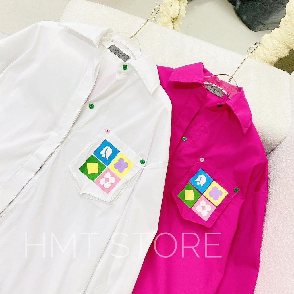 Áo sơ mi thêu tay