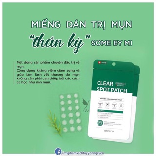 Miếng Dán Mụn Some By Mi Clear Spot Patch 18 Miếng