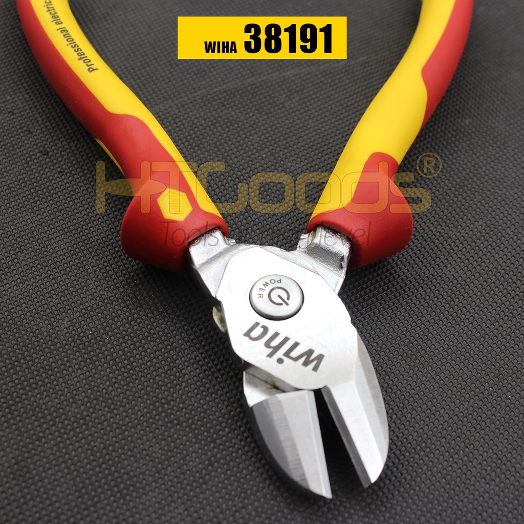 Kìm siêu cắt cộng lực cách điện 1000V Wiha 38191