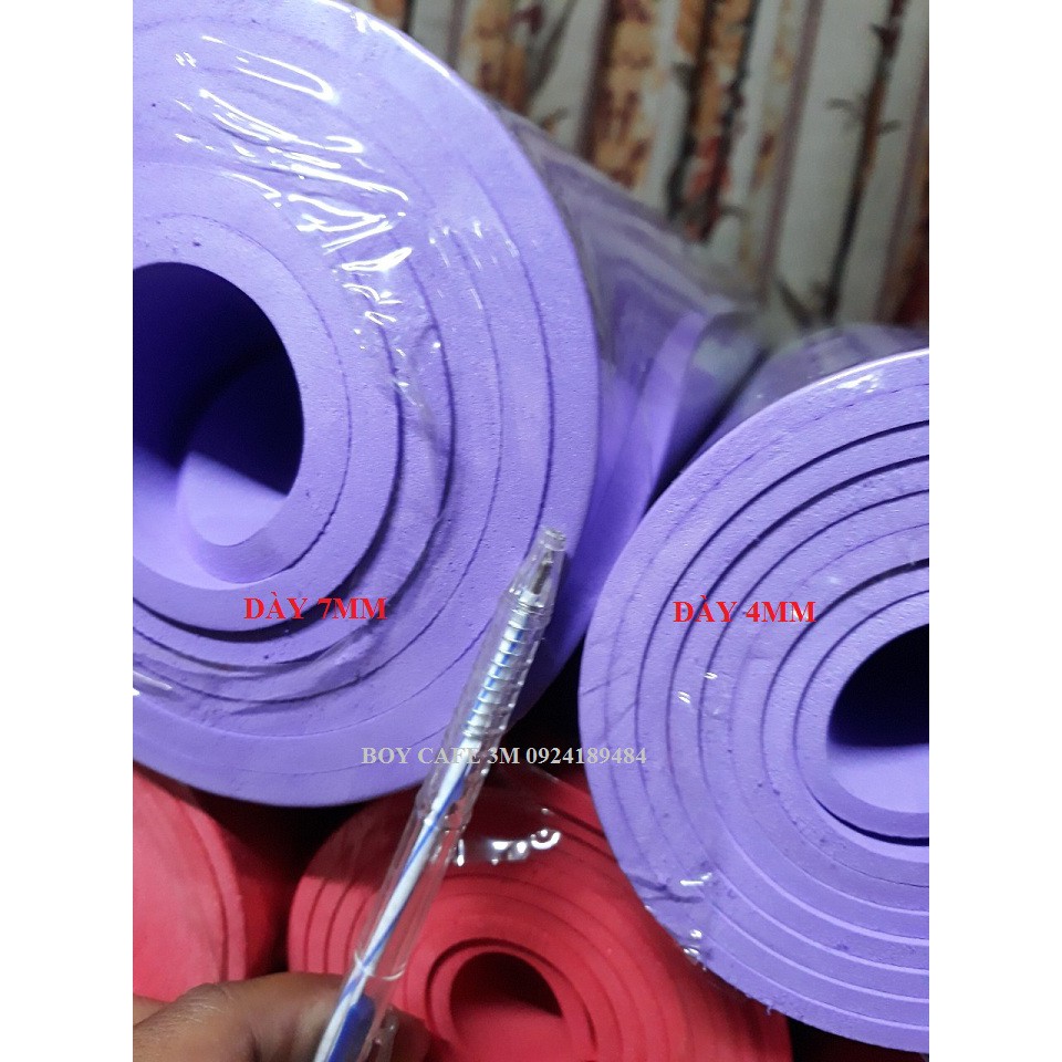 THẢM TẬP YOGA - THẢM TẬP GYM - 1 LỚP 4MM GIÁ RẺ