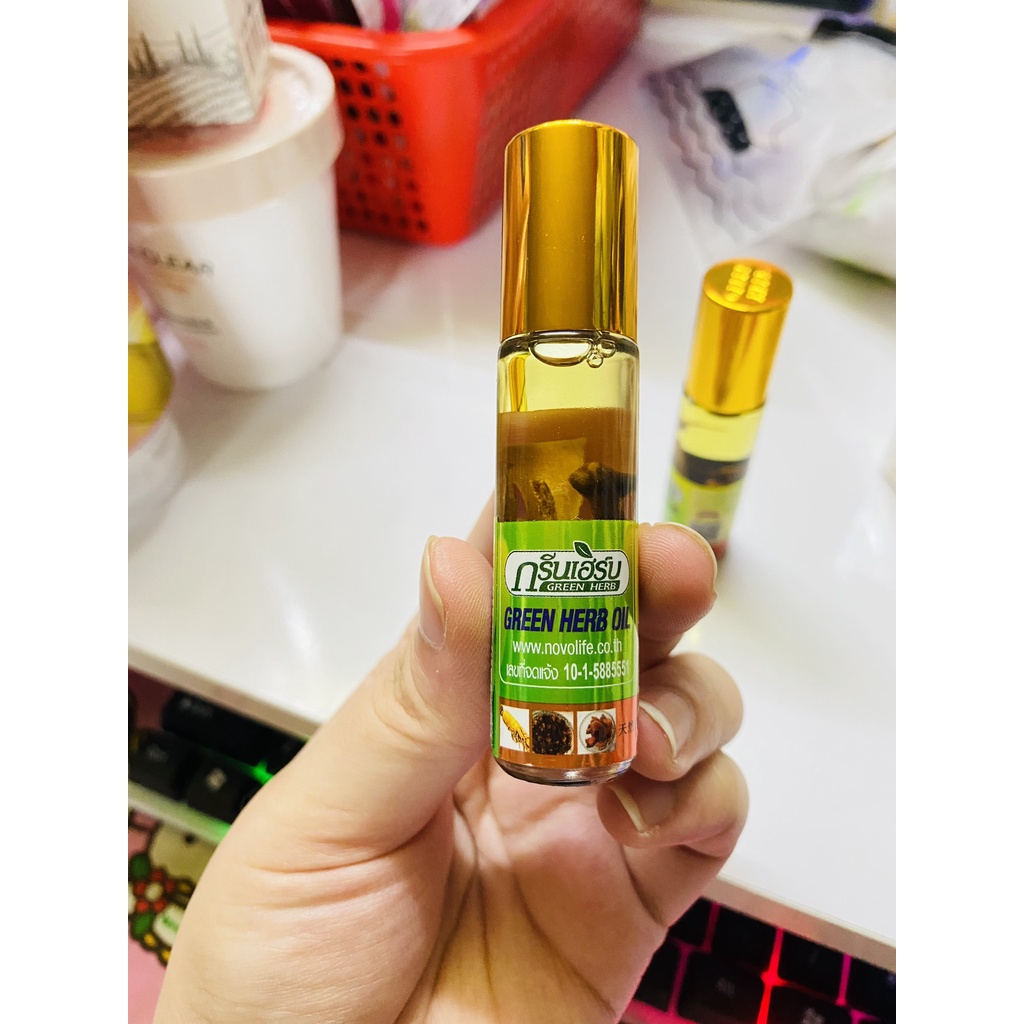 Dầu Sâm Green Herb Oil Thái Lan 8ml