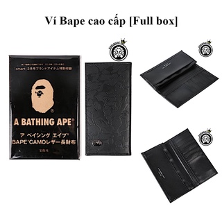 VÍ Bape Chuẩn cao cấp , wallet bape [Full Box + Bảo Hành 1 năm]
