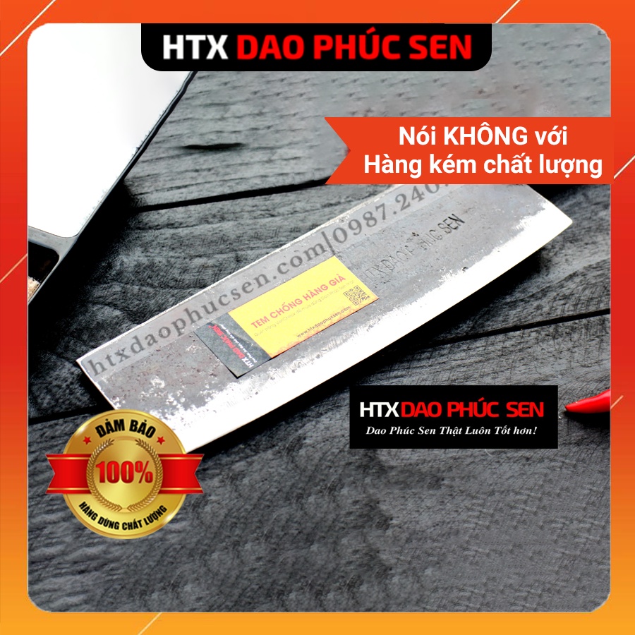 Dao Phúc Sen - Dao Thái 20 Cán Gỗ Cẩm