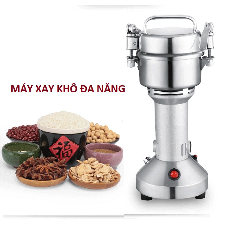 Máy xay-Máy xay khô đa năng tặng kèm bộ lưỡi cắt