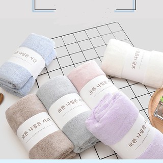 KHĂN MẶT LÔNG CỪU HÀN QUỐC CAO CẤP KÍCH THƯỚC 30CMX50CM