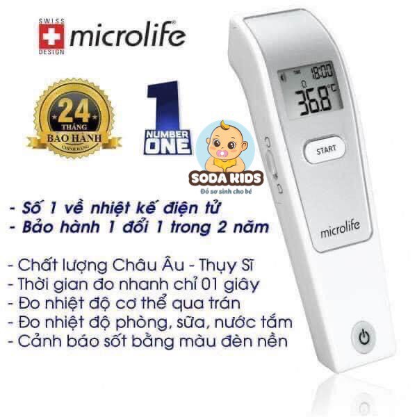 NHIỆT KẾ ĐO TRÁN HỒNG NGOẠI MICROLIFE