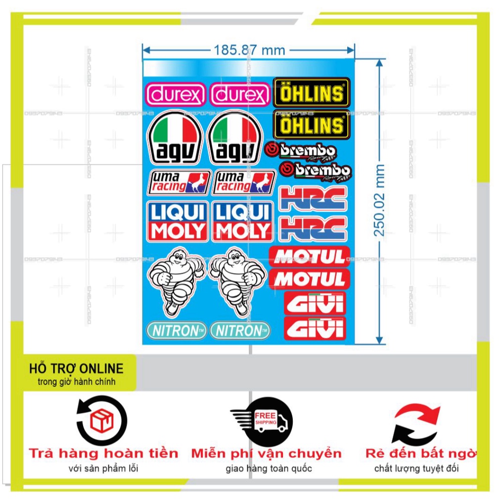 LOGO STICKER DÁN XE MÁY M25 - DUNG DECAL