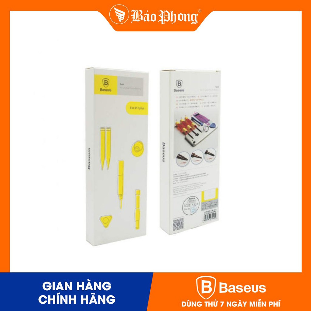 Bộ tô vít thay pin IPhone Baseus Battery disassembler For iPhone 8 Plus ACDM-IP8P/IP7P