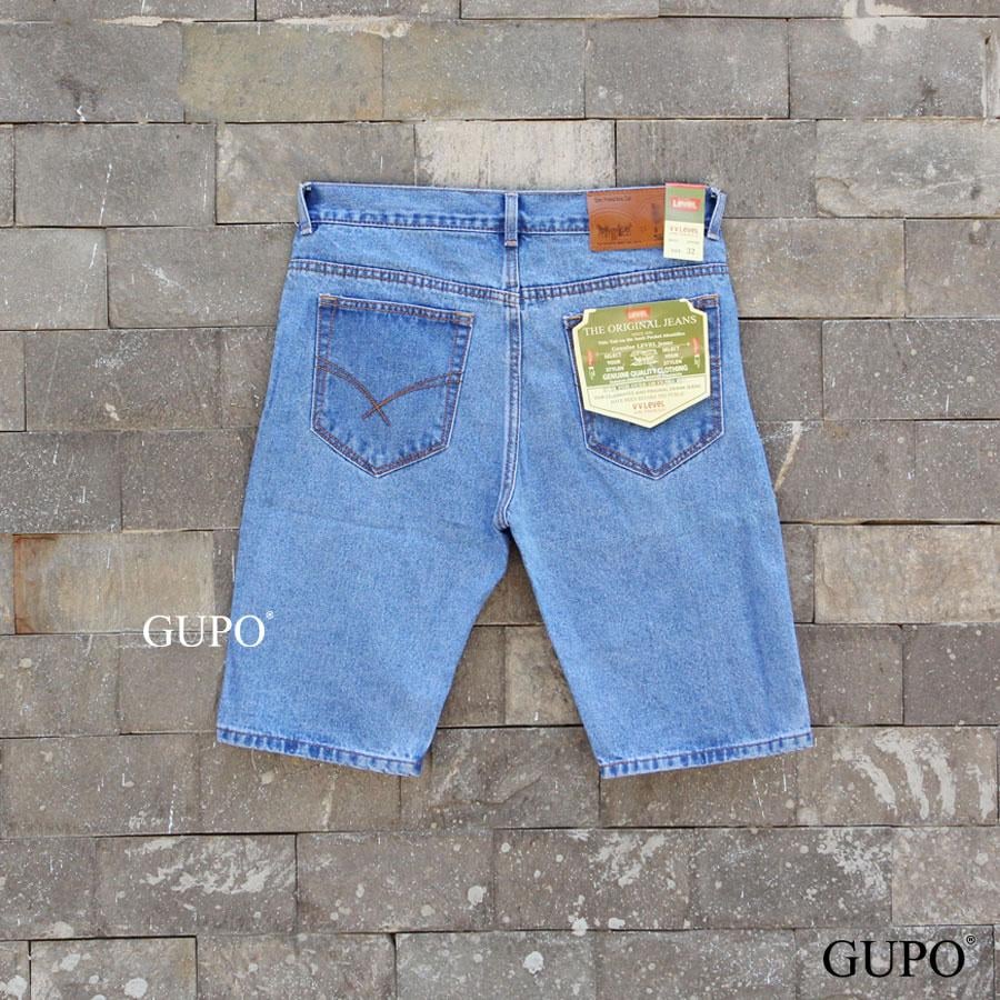 Quần short jean nam đẹp thể thao big size cotton không co giãn mới nhất